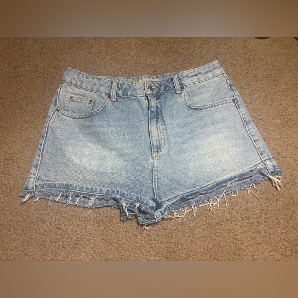 Topshop Hirise Mom Shorts Women’s Soze 8